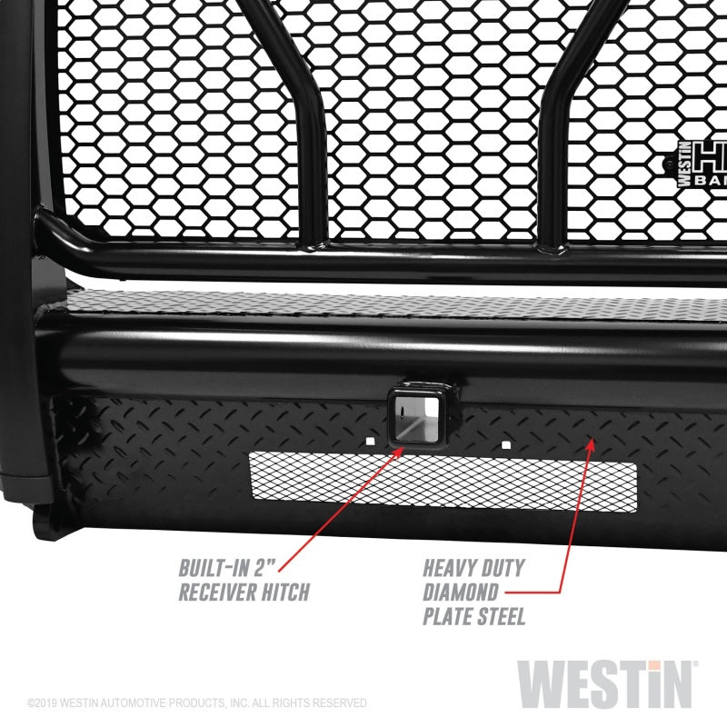 Westin/HDX Bandit 11-16 Ford F-250 / F-350 Front Bumper - Black - eliteracefab.com