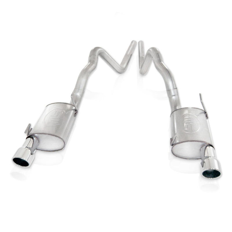 Stainless Works 2007-10 Shelby GT500 3in Catback Chambered Mufflers Stainless Works