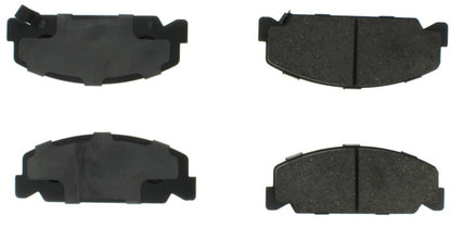 StopTech Street Touring 93-00 Honda Civic DX w/ Rr Drum Brakes Front Brake Pads - eliteracefab.com