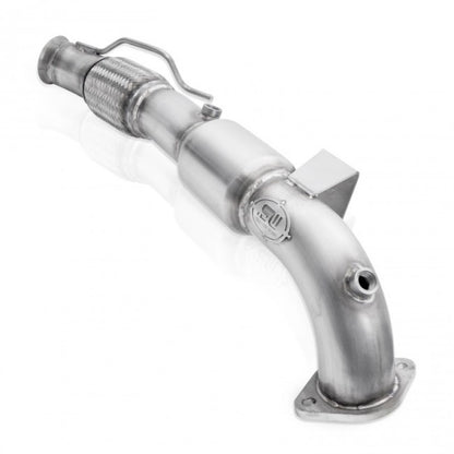 Stainless Works 2016-18 Ford Focus RS 3in High-Flow Cats Downpipe Factory Connection Stainless Works