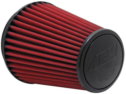 AEM 6 inch DRY Flow Short Neck 9 inch Element Filter Replacement - eliteracefab.com