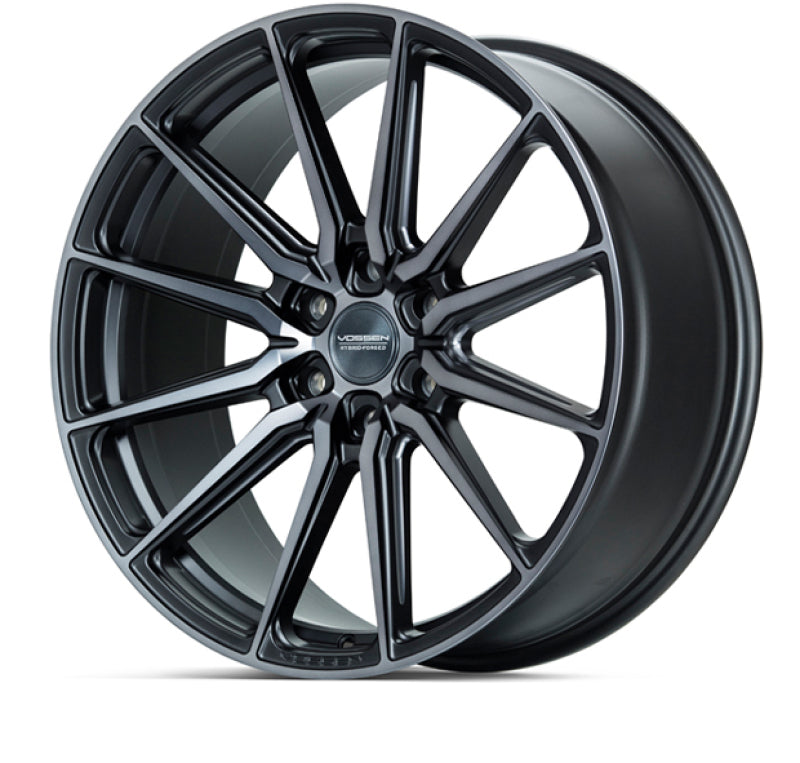 Vossen HF6-1 24x10 / 6x135 / ET25 / Deep Face / 87.1 - Tinted Matte Gunmetal Wheel- HF61-4F43