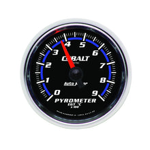 Load image into Gallery viewer, Autometer Cobalt 52mm 1600 Deg F Electronic Pyrometer Gauge