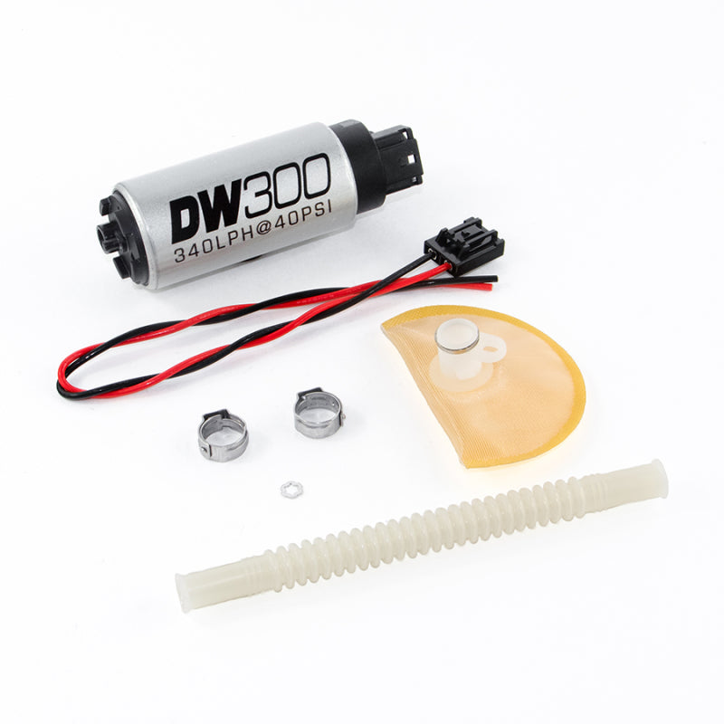 DeatschWerks 09+ Nissan 370Z / 08+ Infiniti G37 DW300 340 LPH In-Tank Fuel Pump w/ Install Kit - eliteracefab.com