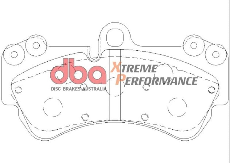 DBA Extreme Performance Front Brake Pads - DB1676XP DBA