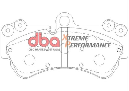 DBA Extreme Performance Front Brake Pads - DB1676XP DBA