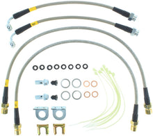 Load image into Gallery viewer, STOPTECH 12-14 FORD RAPTOR STAINLESS STEEL REAR BRAKE LINES, 950.61516 - eliteracefab.com