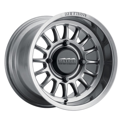 Method MR411 15x10 6+4/+25mm Offset 4x156 132mm CB Gloss Titanium Wheel - eliteracefab.com