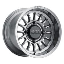 Load image into Gallery viewer, Method MR411 15x7 4+3/+13mm Offset 4x156 132mm CB Gloss Titanium Wheel - eliteracefab.com