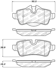 Load image into Gallery viewer, StopTech Performance 07-09 Mini Cooper/Cooper S Rear Brake Pads - eliteracefab.com