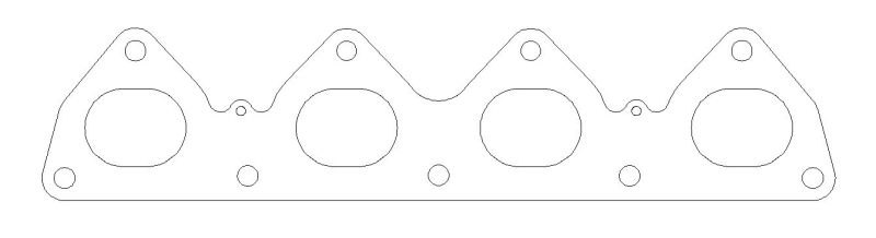 Cometic Honda All H22S 92-01 .030 inch MLS Exhaust Manifold Gasket 1.770 inch X 1.380 inch Port - eliteracefab.com