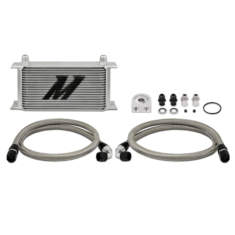 Mishimoto Universal 19 Row Oil Cooler Kit - eliteracefab.com