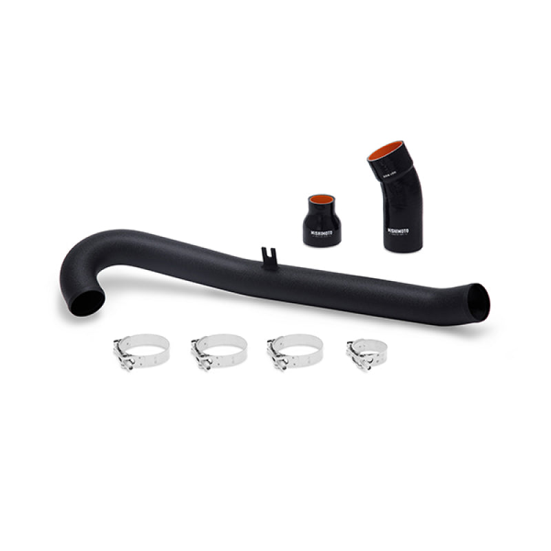 Mishimoto 2014+ Ford Fiesta ST Hot-Side Intercooler Pipe Kit - Wrinkle Black - eliteracefab.com