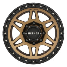 Load image into Gallery viewer, Method MR312 18x9 +18mm Offset 8x6.5 130.81mm CB Method Bronze/Black Street Loc Wheel - eliteracefab.com