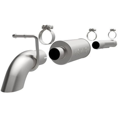MagnaFlow 12-14 Jeep Wrangler JK Unltd V6 3.6L 2D Turn Down Front of Rear Tire SS C/B Perf Exhaust Magnaflow