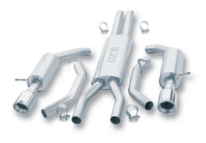 Borla 02 Ford Thunderbird SS Catback Exhaust - eliteracefab.com