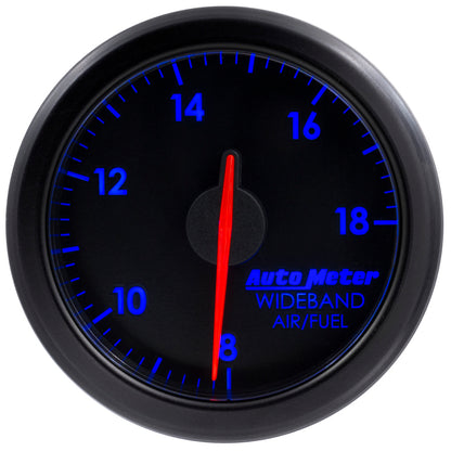 Autometer Airdrive 2-1/6in Wideband Air / Fuel Gauge 10:1-17:1 ARF Range - Black 9178-T