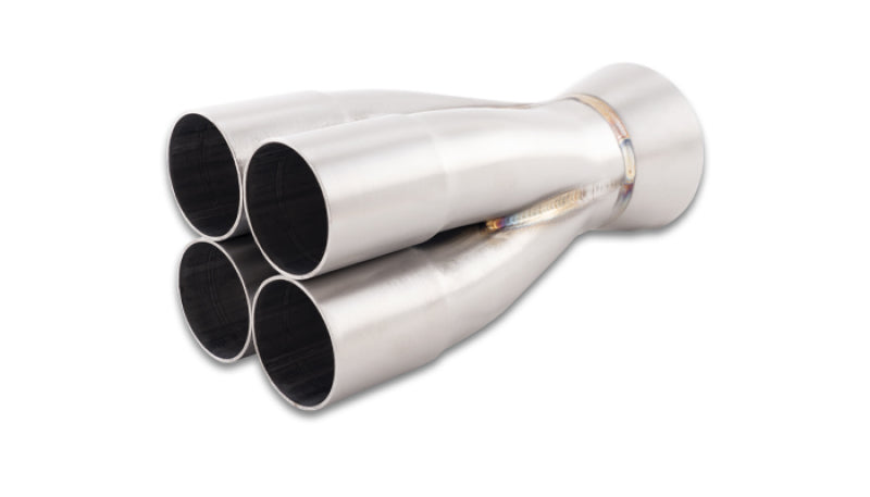 Vibrant Performance 4-1 Merge Collector, 1.625in Inlet ID, Merge OD - 2.25in, Outlet OD - 3.00in, Header/Turbo Manifold Fabrication - Part 10304