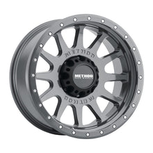 Load image into Gallery viewer, Method MR605 NV 20x10 -24mm Offset 8x170 124.9mm CB Gloss Titanium Wheel - eliteracefab.com