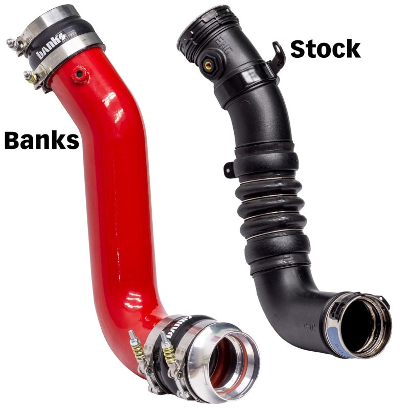 Banks Power 17-19 Chevy/GMC 2500HD/3500HD Diesel 6.6L Boost Tube Upgrade Kit - Red - eliteracefab.com