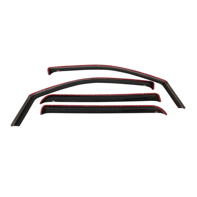 Westin 2000-2005 Ford Excursion Wade In-Channel Wind Deflector 4pc - Smoke - eliteracefab.com