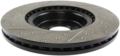 StopTech Slotted & Drilled Sport Brake Rotor - eliteracefab.com