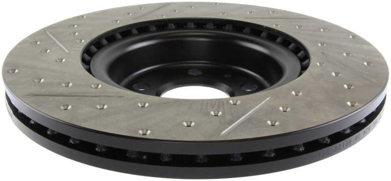 StopTech Slotted & Drilled Sport Brake Rotor - eliteracefab.com