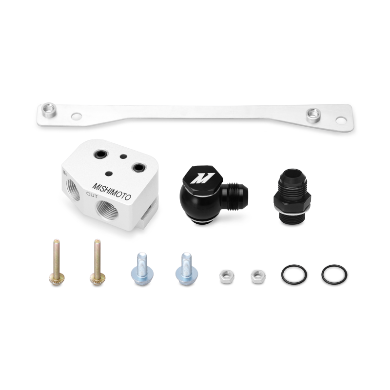 Mishimoto 04-06 Pontiac GTO LS1/LS2 Front-Sump Oil Cooler Adapter - eliteracefab.com
