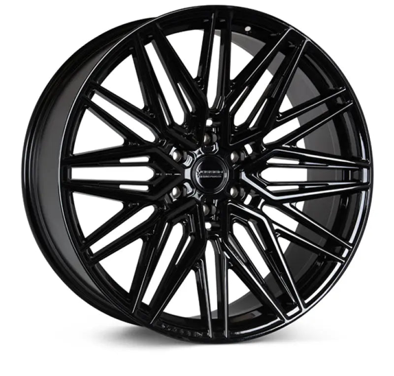 Vossen HF6-5 22x12 / 6x135 / ET-44 / Ultra Deep Face / 87.1 - Gloss Black Wheel Vossen