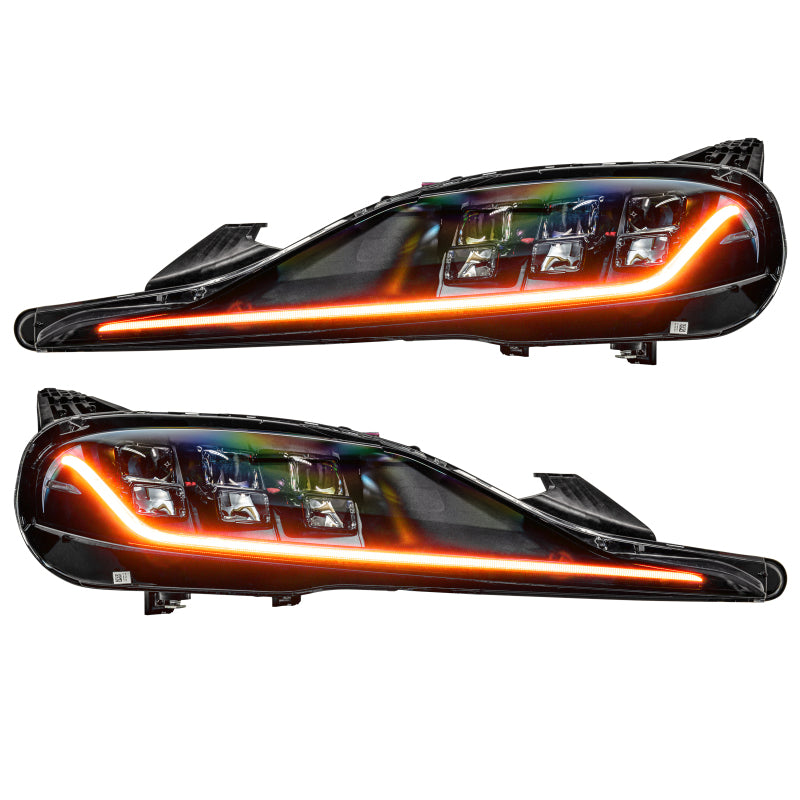 Oracle 20-21 Toyota Supra GR RGB+A Headlight DRL Upgrade Kit - ColorSHIFT w/ Simple Controller ORACLE Lighting
