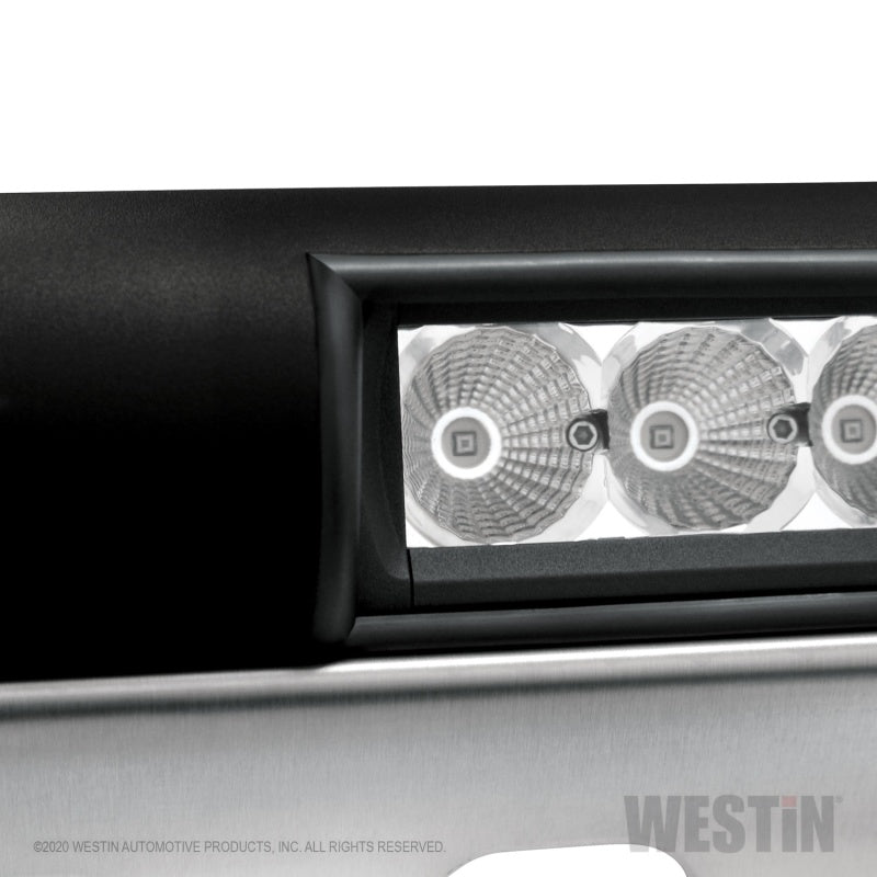 Westin 19-20 Ram 2500/3500 Ultimate LED Bull Bar - Textured Black - eliteracefab.com