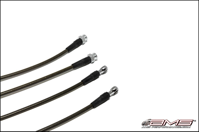 Stainless Steel Brake Line Kit | 2008-2015 Mitsubishi Evo X - eliteracefab.com