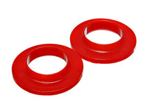 Load image into Gallery viewer, Energy Suspension Universal 2 1/8in ID 3 3/4in OD 3/4in H Red Coil Spring Isolators (2 per set) - eliteracefab.com