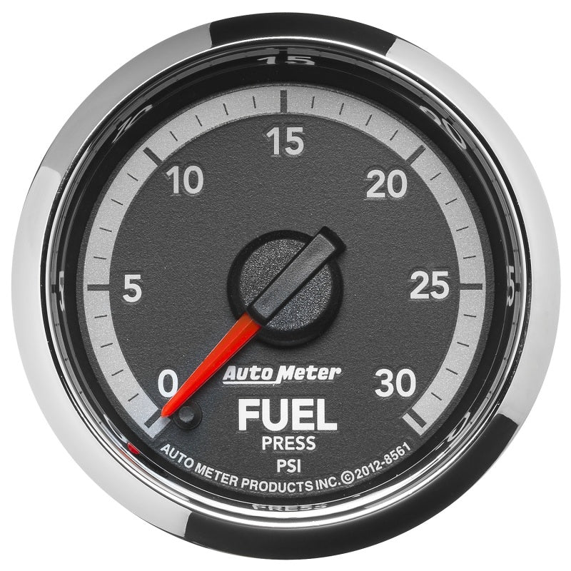 Autometer Factory Match 52.4mm Full Sweep Electronic 0-30 PSI Fuel Pressure Gauge Dodge 4th Gen - eliteracefab.com