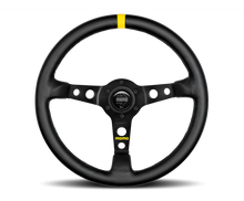 Load image into Gallery viewer, MOMO MOD.07 350mm Black Leather Steering Wheel (R1905/35L)