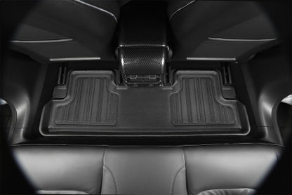 3D Maxpider E1TL00501809 17-21 Tesla Model X Folding 7-Seat Elitect 1st 2nd 3rd Row - Floor Mat Set (Black)