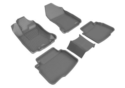 3D MAXpider 20-21 Subaru Legacy/Outback Kagu 1st Row Floormat - Gray - eliteracefab.com