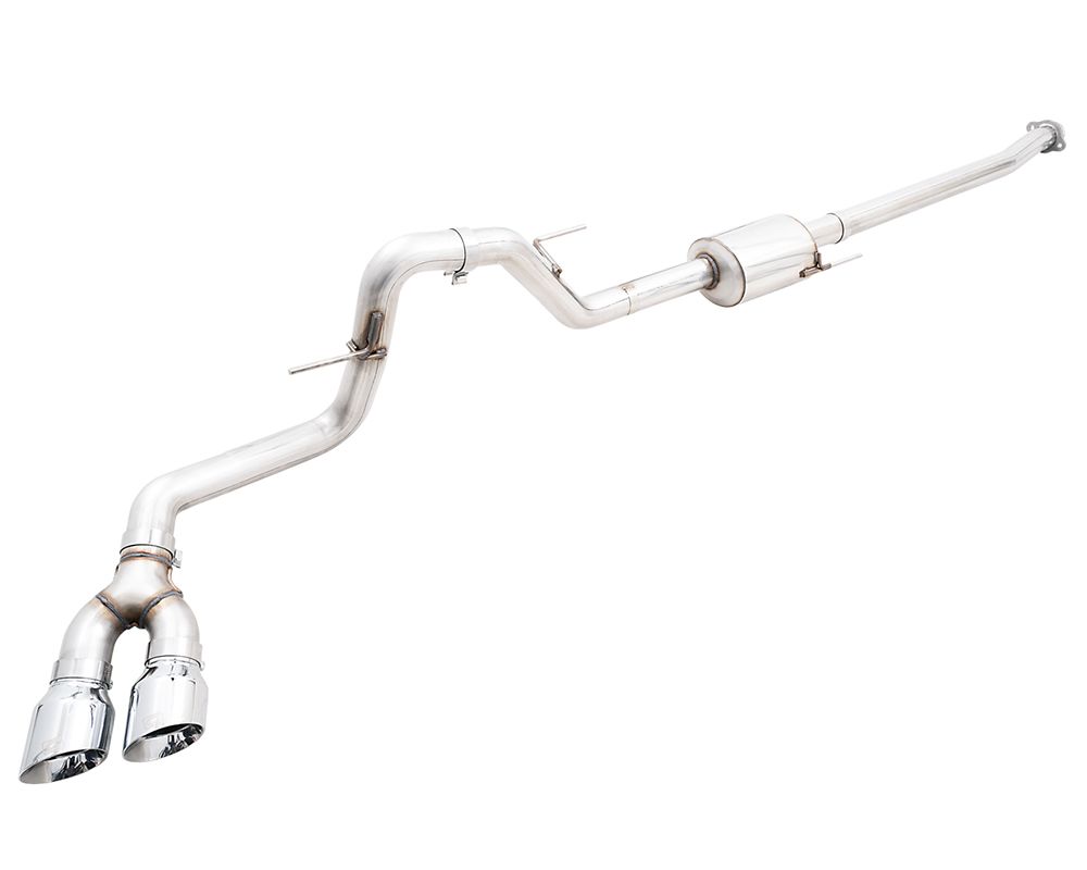 AWE 0FG 21+ Ford F150 Dual Side Exit Cat-Back Exhaust- 4.5in Chrome Silver Tips - eliteracefab.com