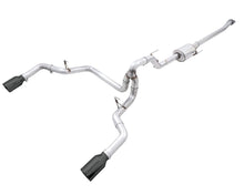 Load image into Gallery viewer, AWE 0FG 21+ Ford F150 Dual Split Rear Cat-Back Exhaust- 5in Diamond Black Tips - eliteracefab.com