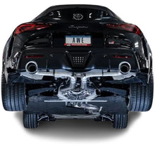 Load image into Gallery viewer, AWE 2020 Toyota Supra A90 Track Edition Exhaust - 5in Diamond Black Tips - eliteracefab.com