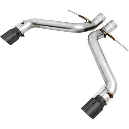 AWE Tuning 16-19 Chevrolet Camaro SS Axle-back Exhaust - Track Edition (Diamond Black Tips) - eliteracefab.com