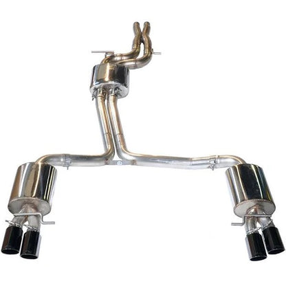 AWE Tuning Audi B8.5 S4 3.0T Touring Edition Exhaust System - Diamond Black Tips (102mm) - eliteracefab.com