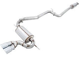 AWE Tuning Ford Focus ST Touring Edition Cat-back Exhaust - Resonated - Diamond Black Tips