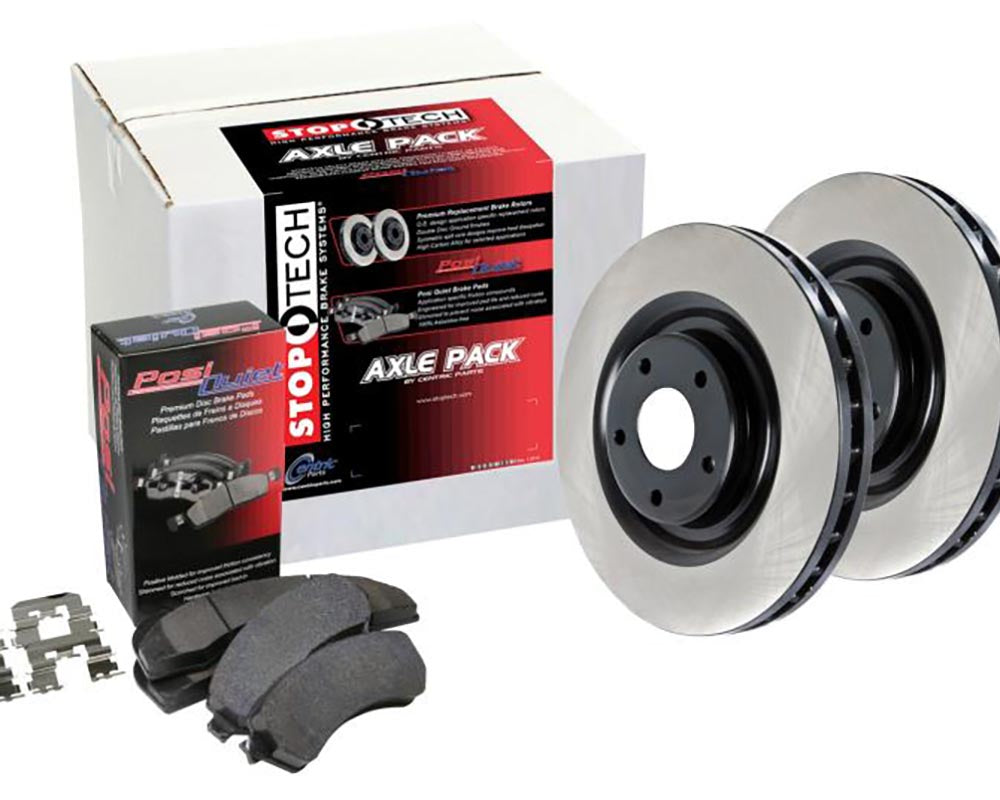 Centric OE Coated Front & Rear Brake Kit (4 Wheel) - eliteracefab.com