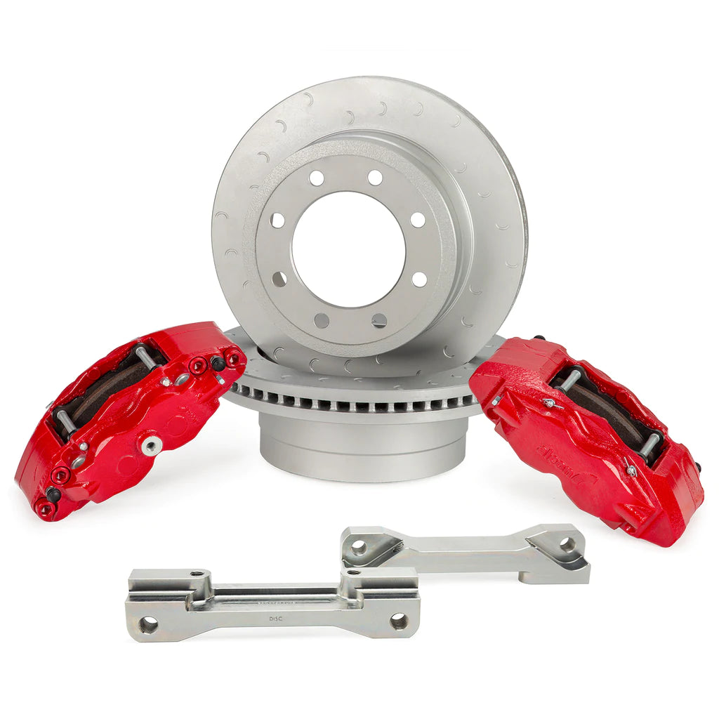 Alcon 2017+ Ford F250/F350 363x38mm Rotors 4 Piston Rear Brake Kit - eliteracefab.com