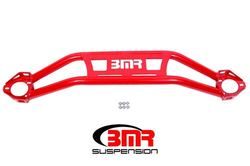 BMR 08-18 DODGE CHALLENGER FRONT STRUT TOWER BRACE - RED (TWIN TUBE DESIGN) - eliteracefab.com