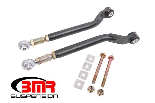 BMR TOE RODS REAR ON-CAR ADJUSTABLE DELRIN/ROD END COMBO BLACK (2008+ CHALLENGER) - eliteracefab.com