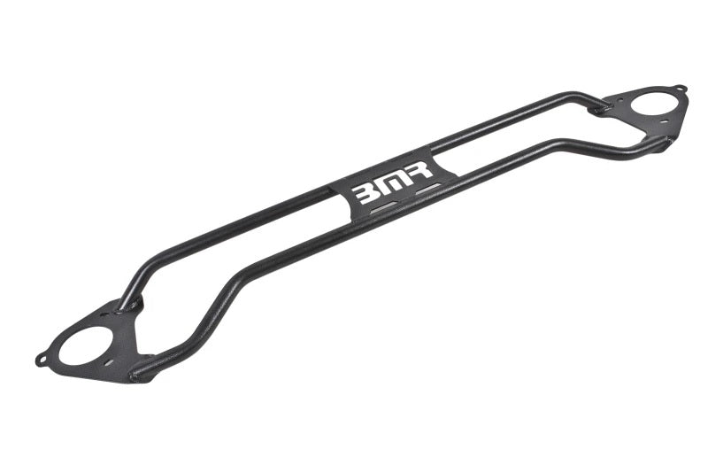 BMR FRONT STRUT TOWER BRACE TWIN TUBE BLACK (2016+ CAMARO) - eliteracefab.com