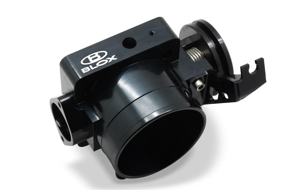 BILLET DUAL PATTERN THROTTLE BODY 72mm - HONDA K-SERIES Anodized Black - eliteracefab.com