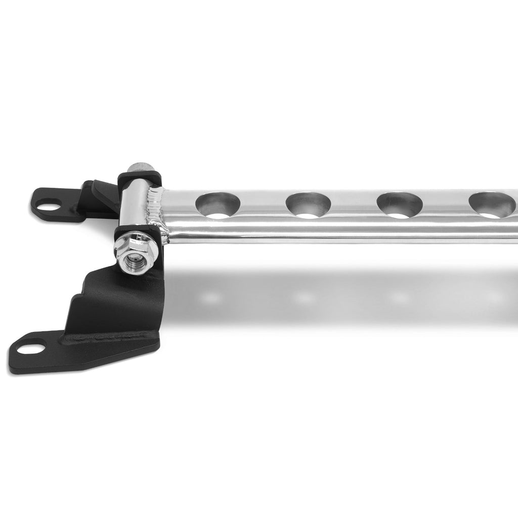 STRUT TOWER BARS - 2015+ SUBARU WRX - REAR WITH HOLES - eliteracefab.com